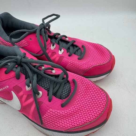 Nike Zoom Winflo Dynamic Web Women’s Running Athletic Shoes Pink Gray Size 8.5 - Picture 2 of 9